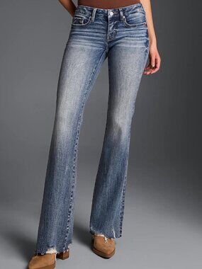 Buckle Black Fit No. 13 Flare Stretch Jean Size 28 Capstan Color